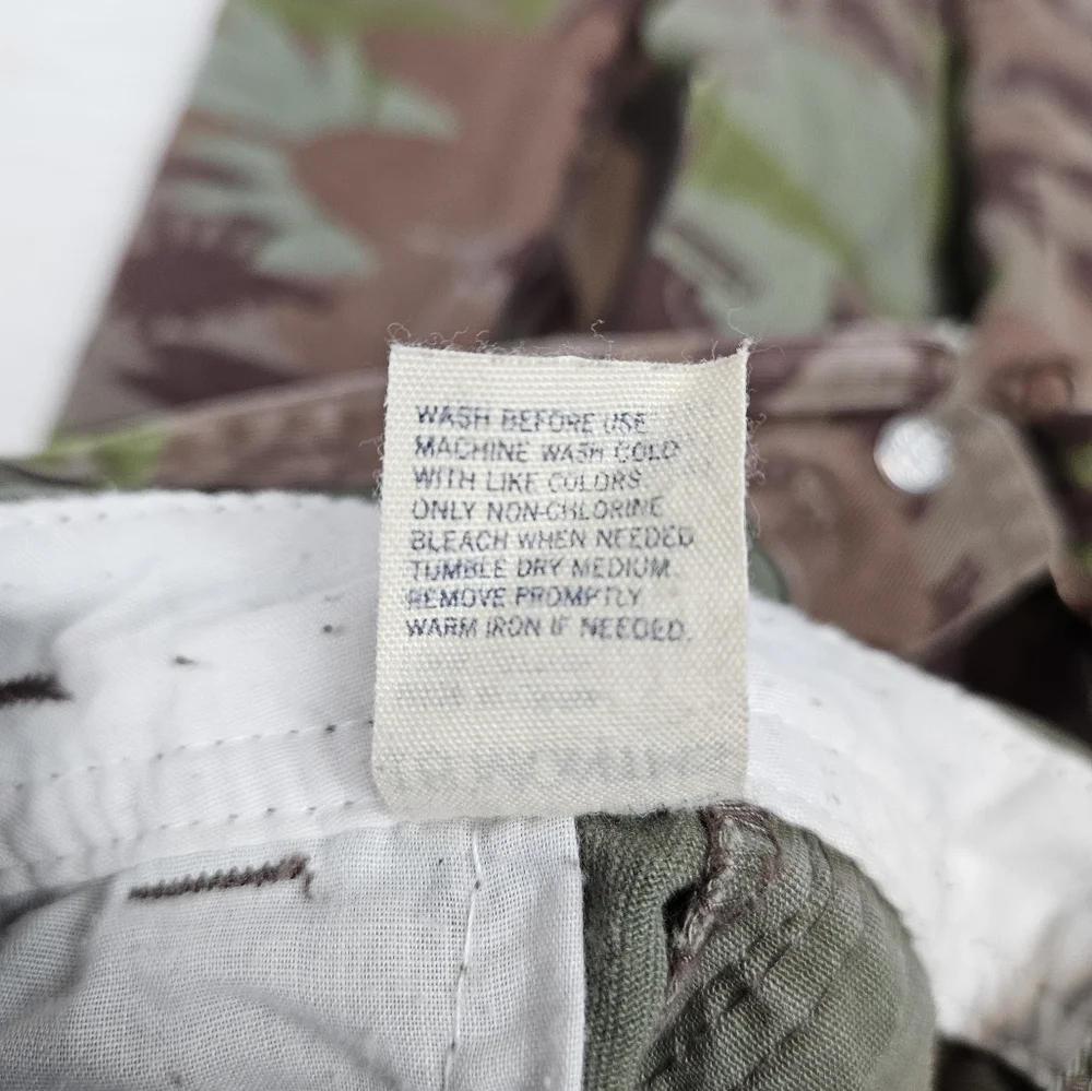 Oshkosh B'Gosh Dinosaur Camo Carpenter Vestback Bib Overalls Size 18M Boys J12